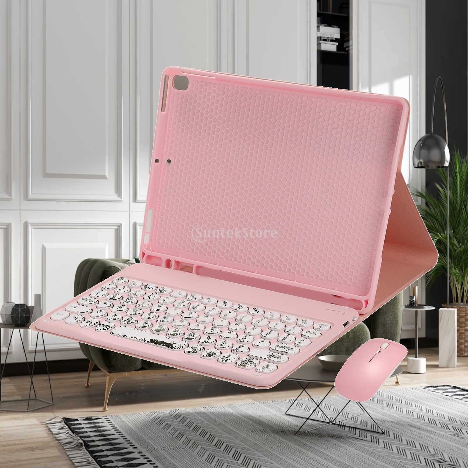 Samsung Tablet Keyboard Accessories - Чехол с клавиатурой и мышью для