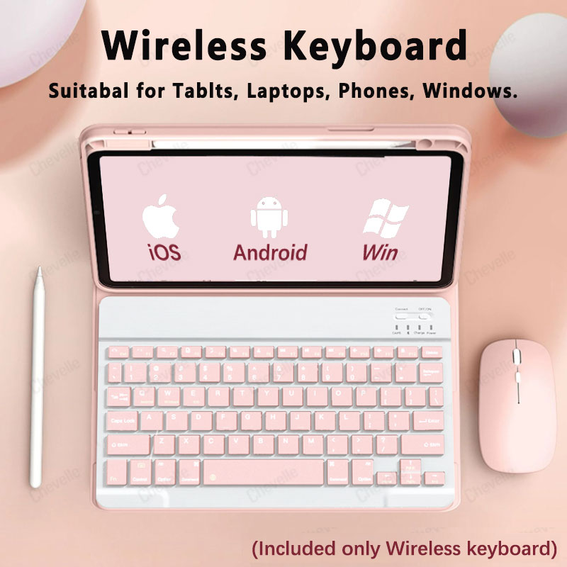 Tablet Accessories Kit - Беспроводная Bluetooth-совместимая клавиатура для планшета Android