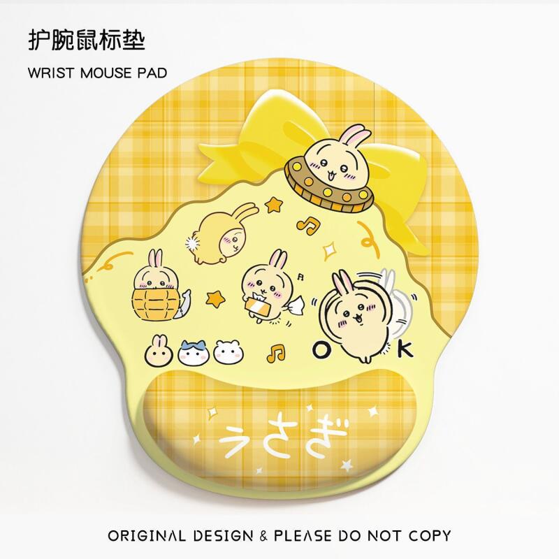 Tablet Accessories For Girls - Аниме-коврик для мыши Chiikawa с подставкой