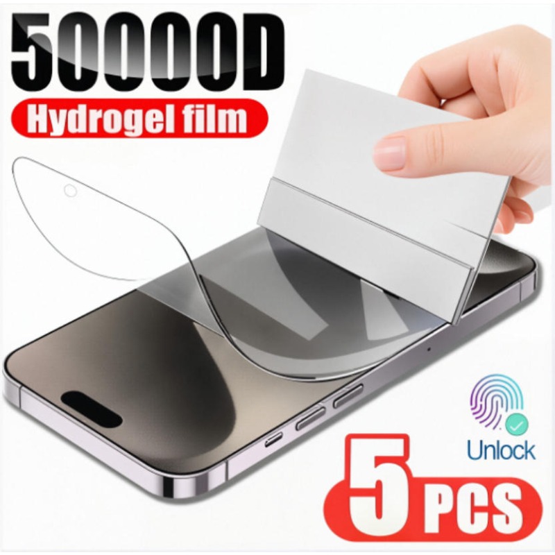 Paper Feel Screen Film - 5 шт. гидрогелевых пленок для iPhone