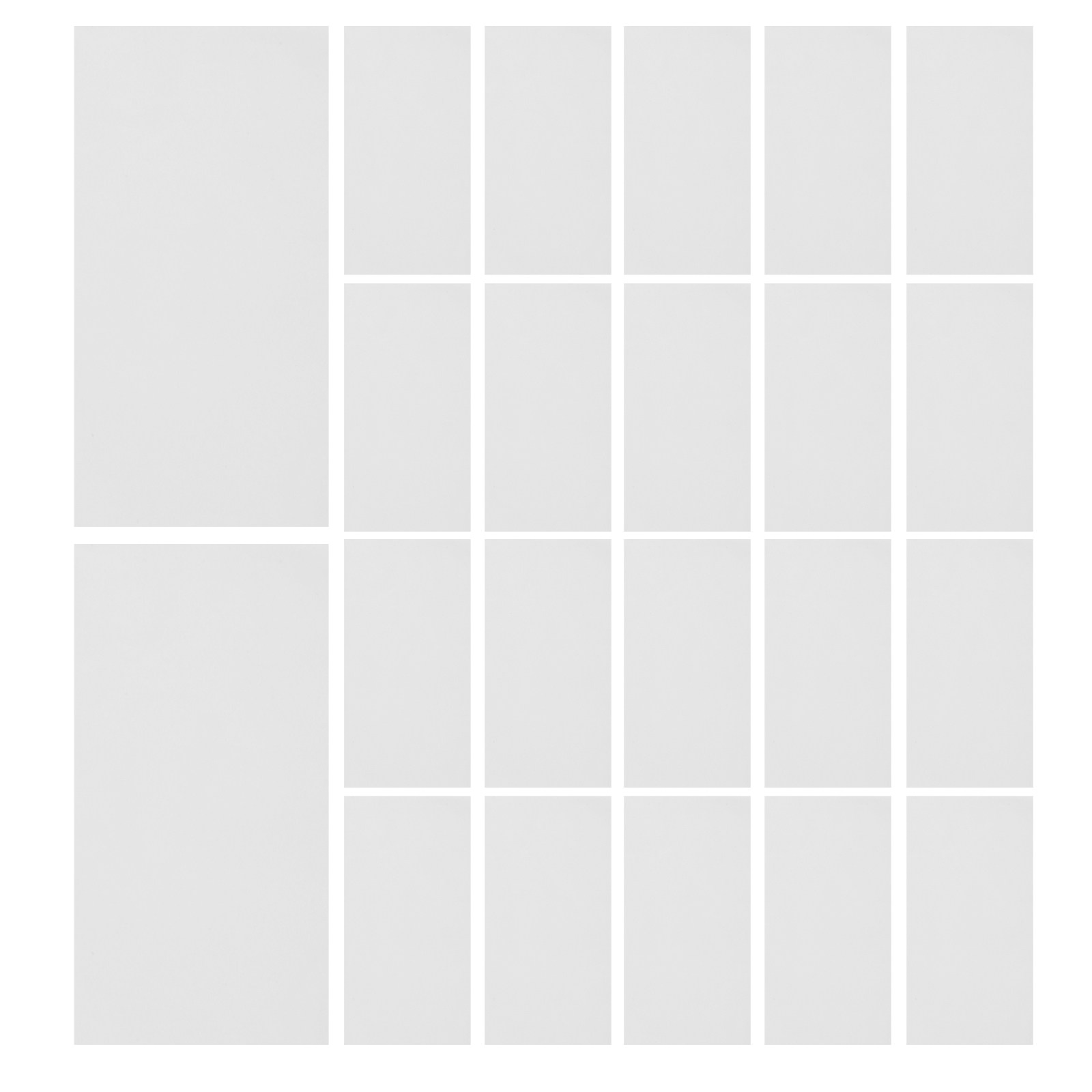 Screen Protector Matte - 200 шт. прозрачных матовых пакетов-футляров для