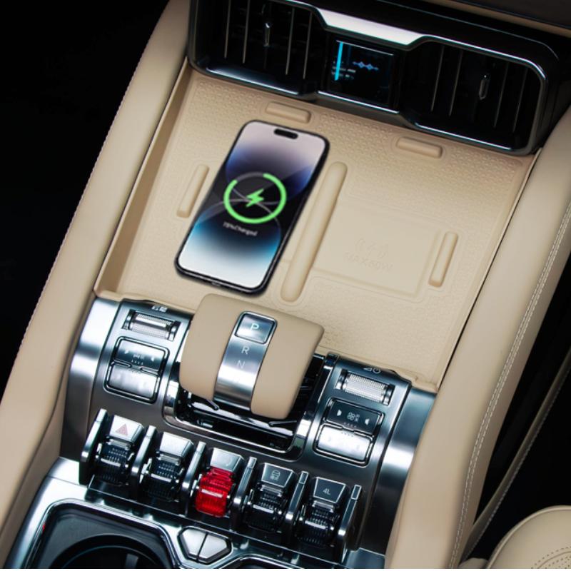 Wireless Charging Pad - Для Denza B8 Leopard 8, силиконовая