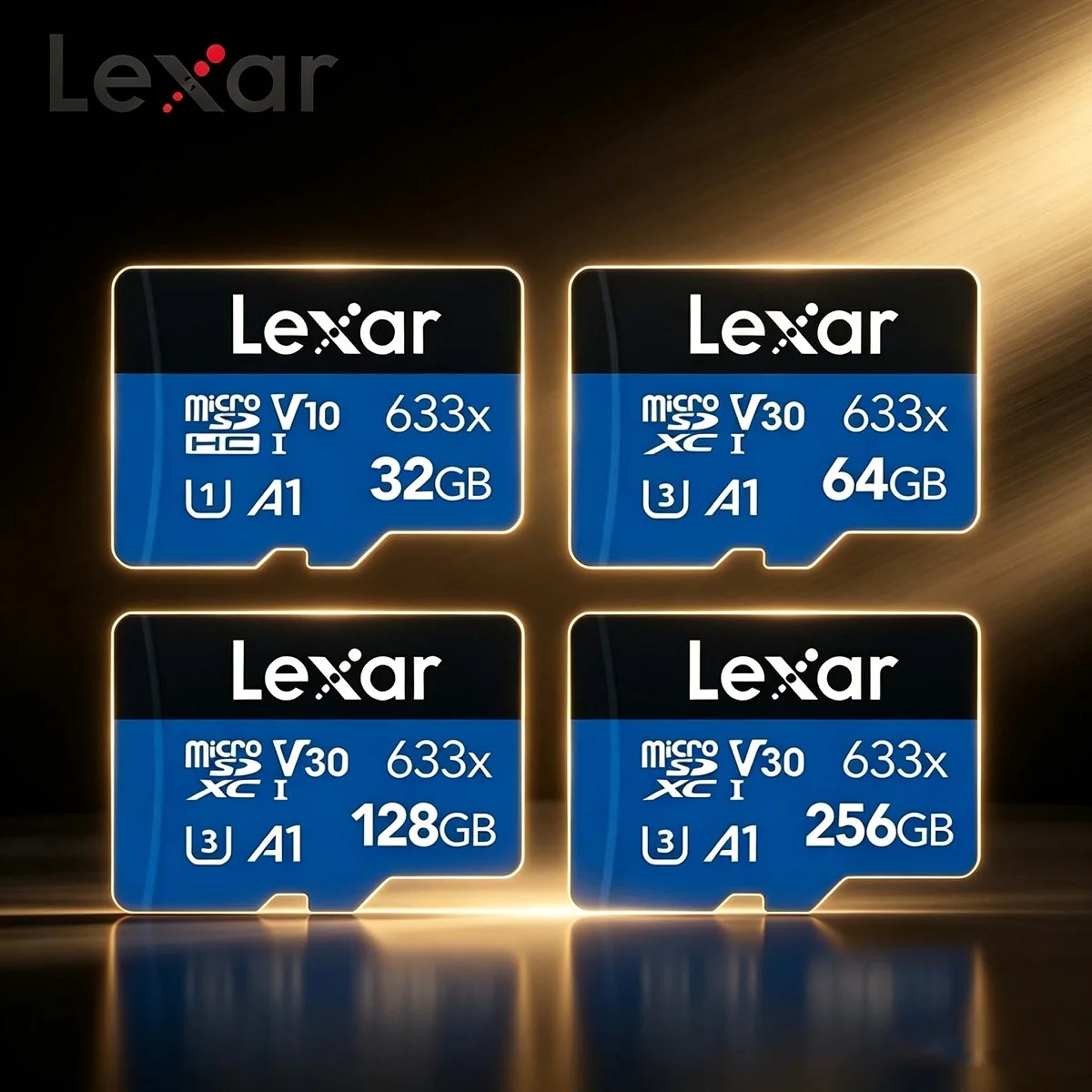 Microsd Card Tablet - Оригинальная карта памяти Lexar 633x Micro
