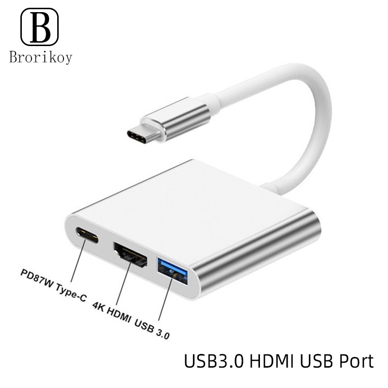 USB-хаб 3-в-1 Type-C с поддерж – обзор и цена Huawei Tablet Accessories