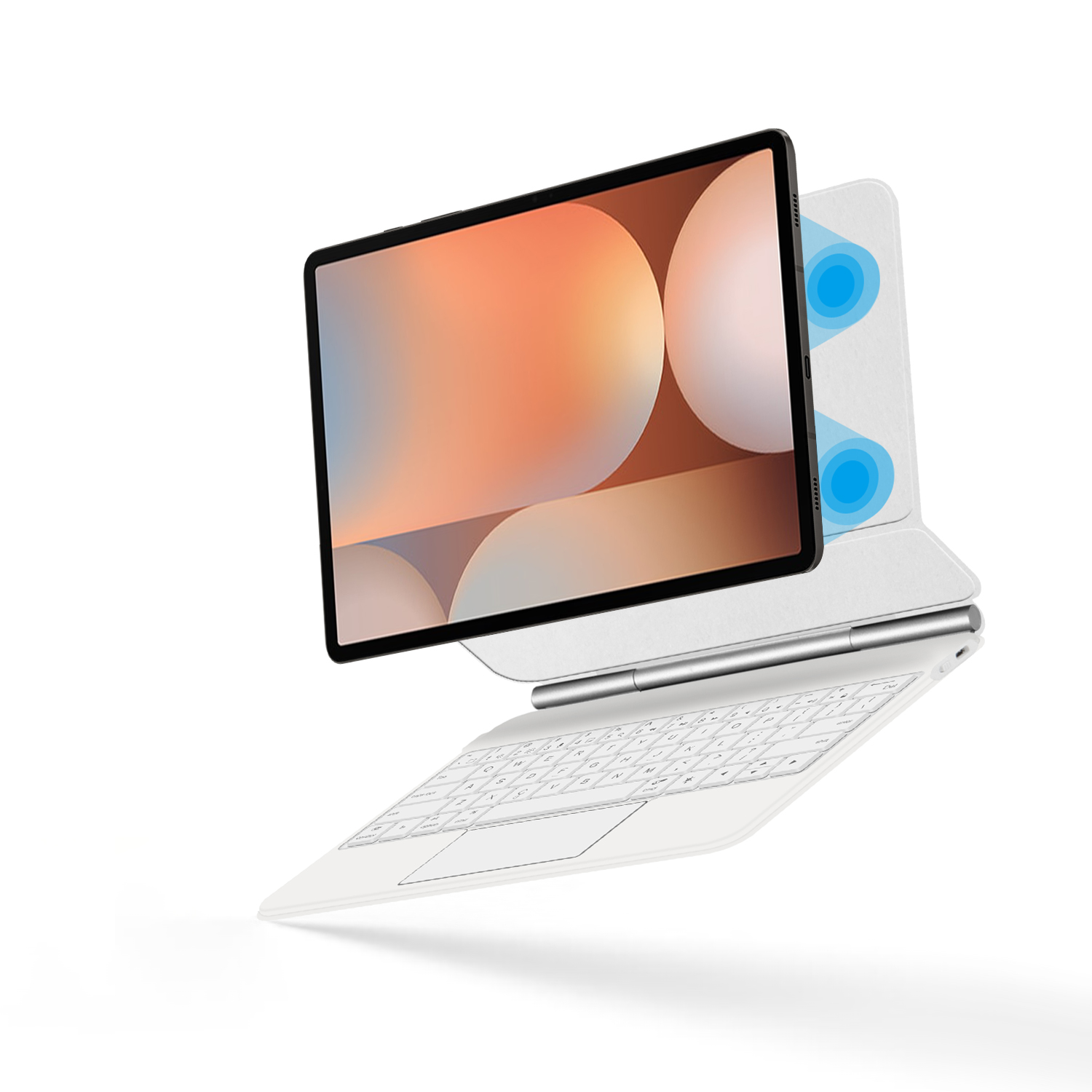 Волшебная клавиатура для Samsu – обзор и цена Samsung Tablet Keyboard Accessories