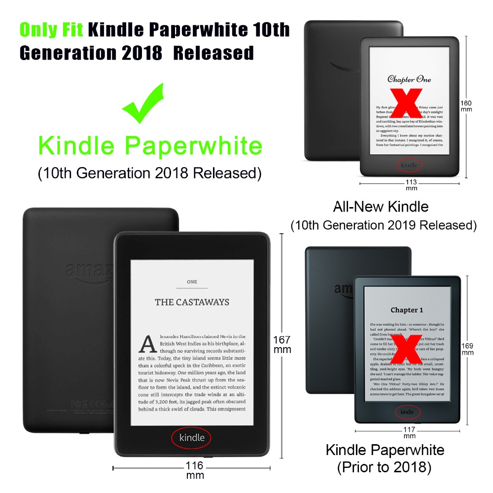 Тонкий кожаный чехол для mazon – обзор и цена Kindle Tablet Accessories