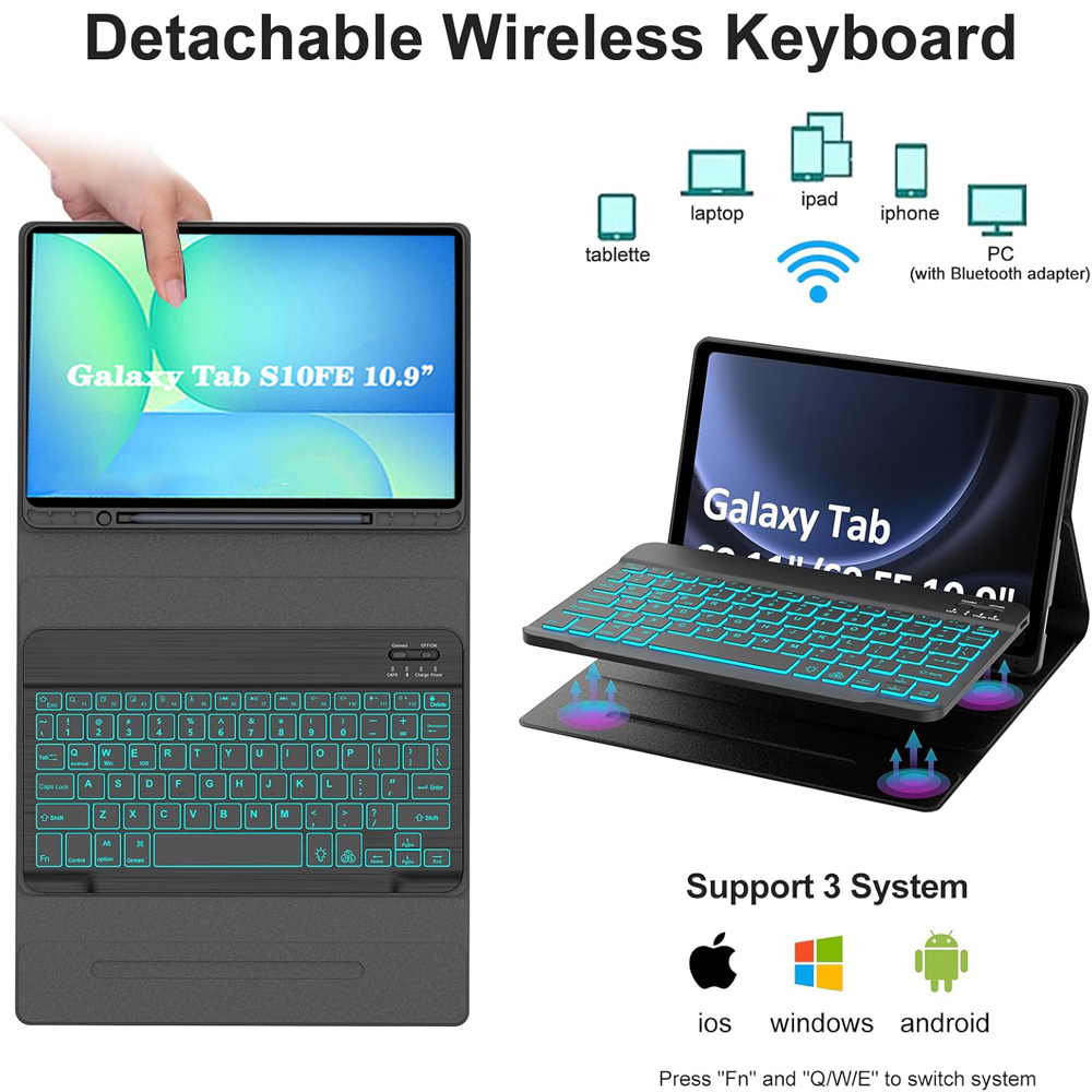 Чехол для Samsung Galaxy Tab S – обзор и цена Samsung Tablet Keyboard Accessories