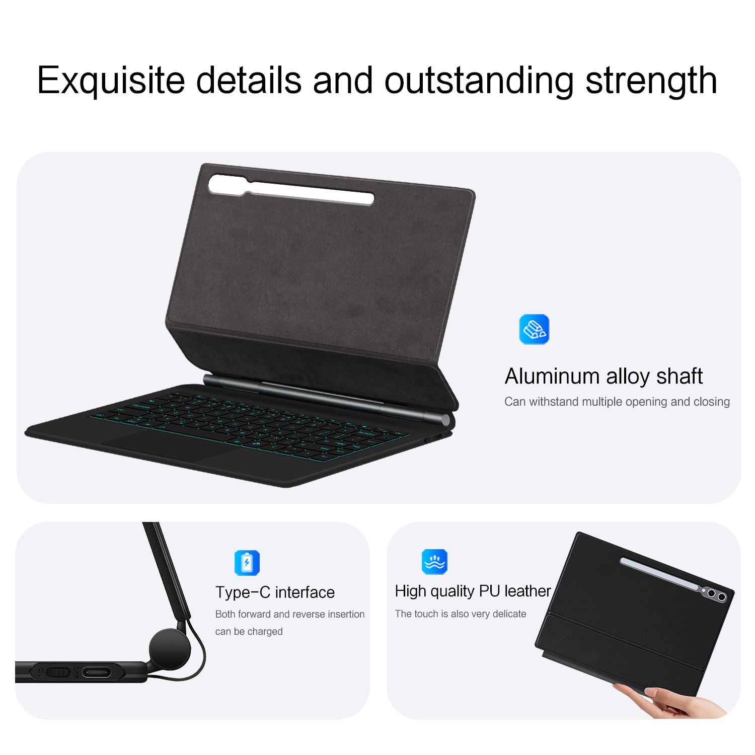 Чехол-клавиатура Magic Case с  – обзор и цена Samsung Tablet Keyboard Accessories