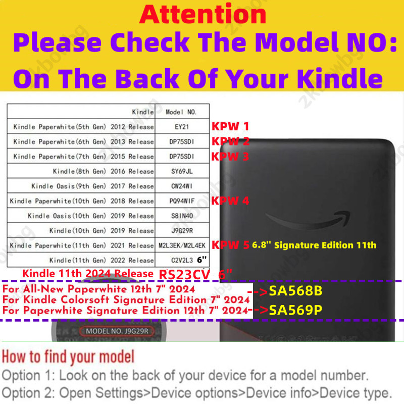 Чехол Funda for 2024 RS23CV Ki – обзор и цена Kindle Tablet Accessories