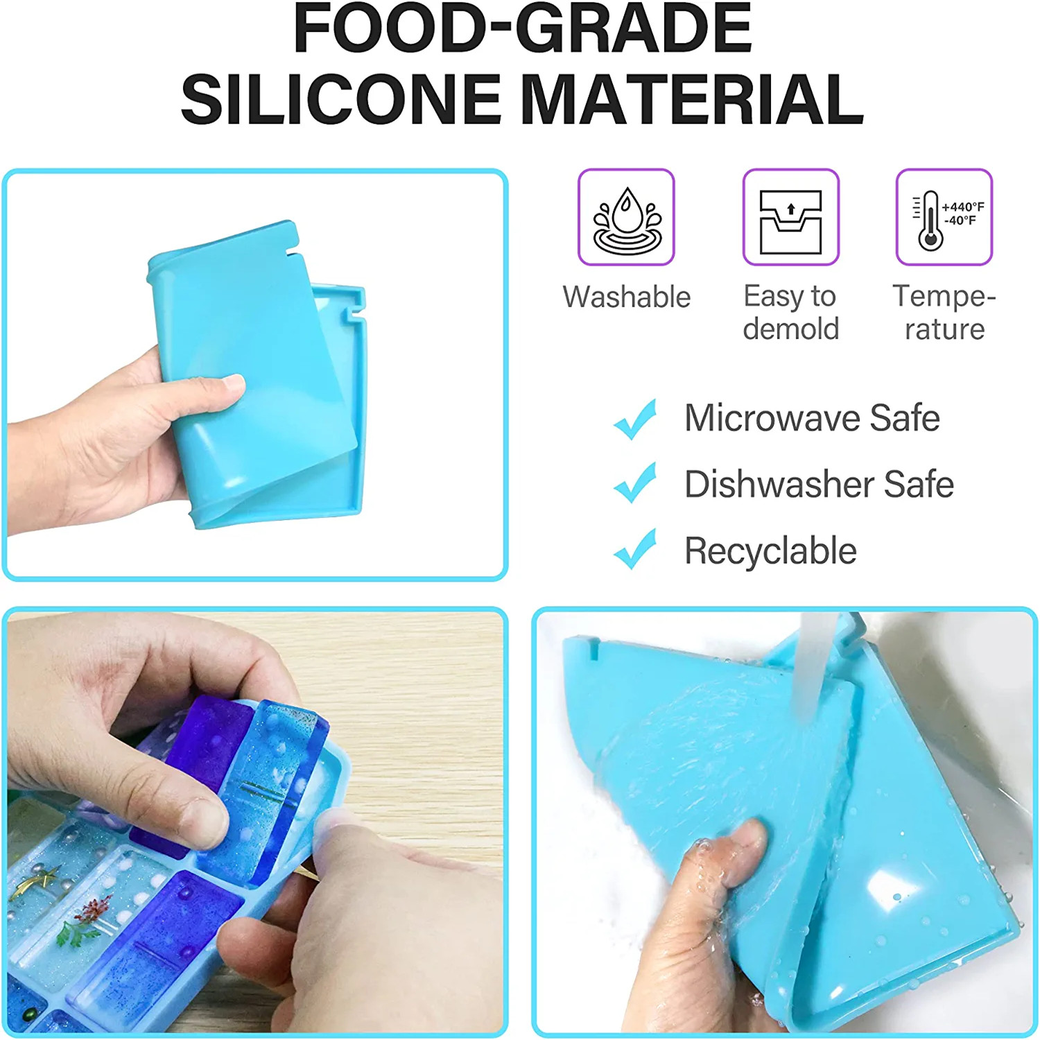 Формы домино из силикона и эпо – обзор и цена Tablet Accessories Kit
