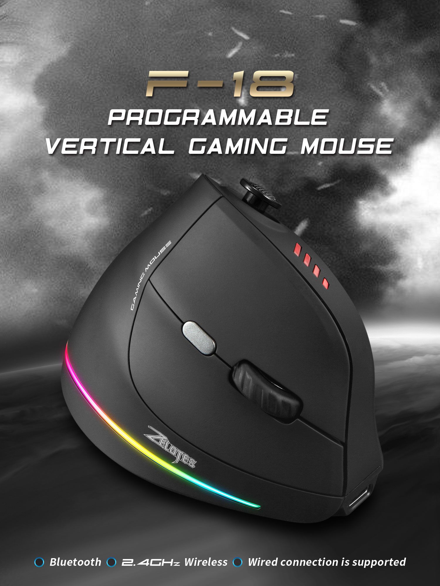 Jomaa RGB подсветка беспроводн – обзор и цена Tablet Gaming Accessories