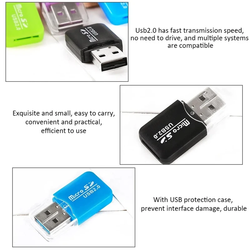 Портативный мини-USB 2.0 TF mi – обзор и цена Microsd Card Tablet